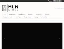 Tablet Screenshot of mlwstone.com